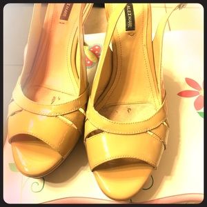 Alex Marie Peep-toe heels